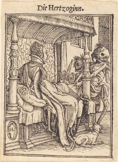 الدوقة بواسطة Hans Holbein der Jüngere