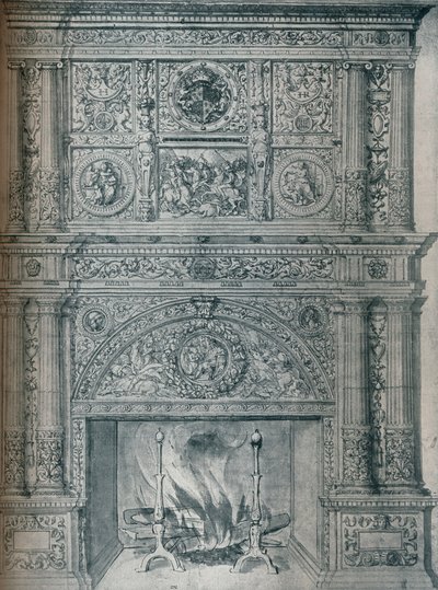 رسم قطعة المدخنة ، c1537 بواسطة هانز هولبين الأصغر