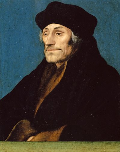 صورة لإراسموس روتردام ، c.1530 بواسطة هانز هولبين الأصغر