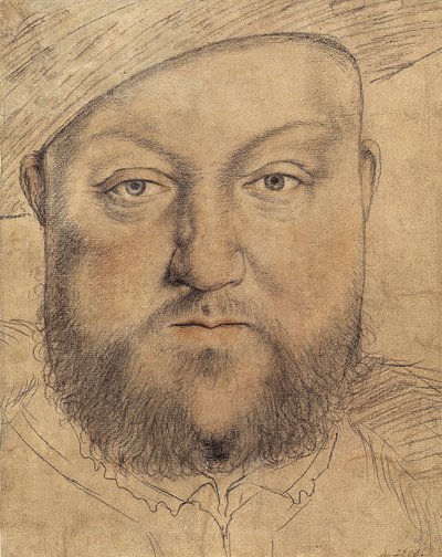 صورة للملك هنري الثامن ملك إنجلترا ، c.1540 بواسطة هانز هولبين الأصغر