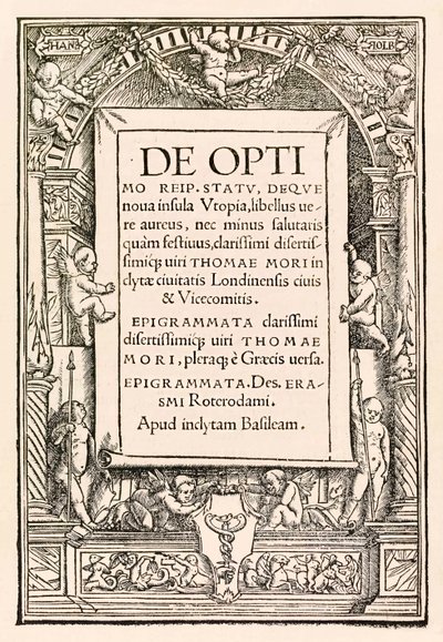 Title page from the 1518 Basel third edition of 