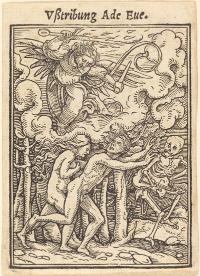 Vßtribung Ade Eue بواسطة Hans Holbein der Jüngere