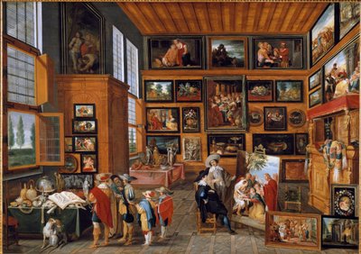 The Art Gallery. (Painting بواسطة هانز الثالث جوردان