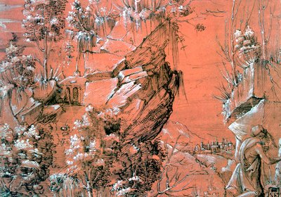 "القديس جيروم في البستان" ج 1510-1531 بواسطة هانز ليو الأصغر
