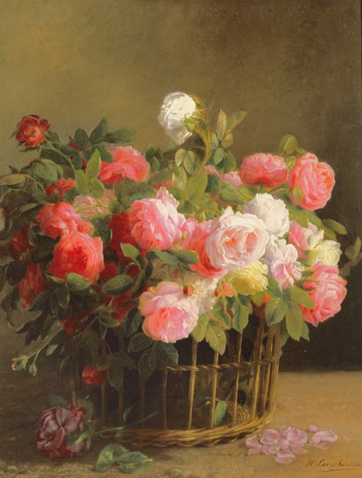 سلة الزهور بواسطة Hans Looscher