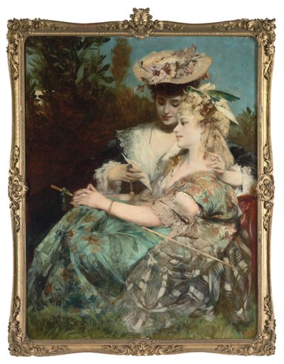 رسالة الحب 1875 بواسطة هانز ماكارت