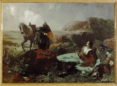 وفاة الكونت بابنهايم، الجنرال خلال حرب الثلاثين عامًا ... (لوحة على قماش) بواسطة هانز ماكارت