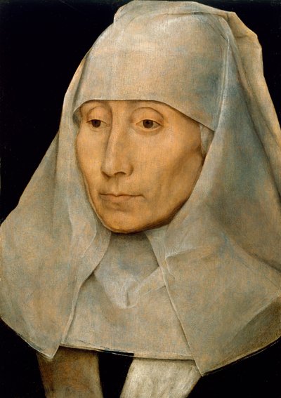 صورة لامرأة مسنة ، 1468-1470 بواسطة Hans Memling