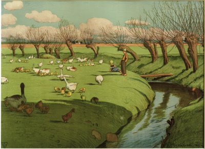 Gänsewiese بواسطة هانز ريتشارد فون فولكمان