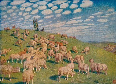 المراعي في الربيع ، c1900 1903-1904. بواسطة هانز ريتشارد فون فولكمان