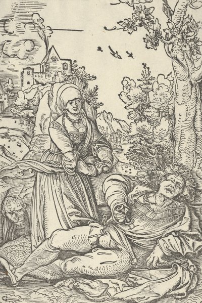 بيراموس وثيسبي ، كاليفورنيا. 1509-10. بواسطة هانز شوفيلين الأكبر