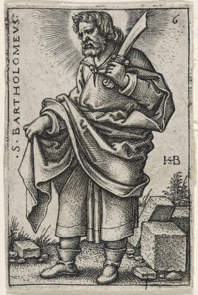 سانت بارثولوميو ، 1541-46 بواسطة هانز سيبالد بهام