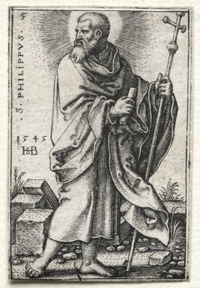 سانت فيليب ، 1545-1546. بواسطة هانز سيبالد بهام