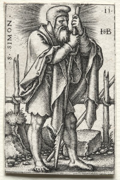 سانت سيمون ، 1545-1546. بواسطة هانز سيبالد بهام