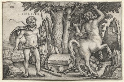 هرقل ونيسوس، 1542. بواسطة هانز سيبالد بهام