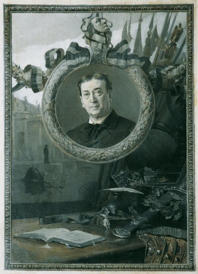 الممثل Adolf von Sonnenthal بواسطة معبد هانز
