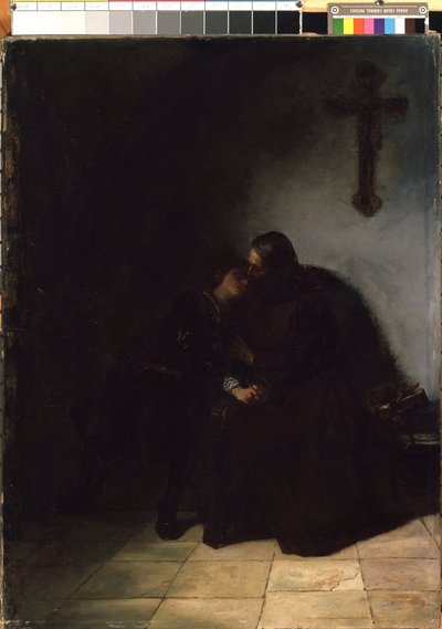 "وداع المحكوم عليه" وداع المحكوم عليه لزوجته. رسم هانز توما (1839-1924) متحف ميكالوجوس كونستانتيناس سيورليونيس للفنون الجميلة ، كاوناس ، ليتوانيا بواسطة هانز توما