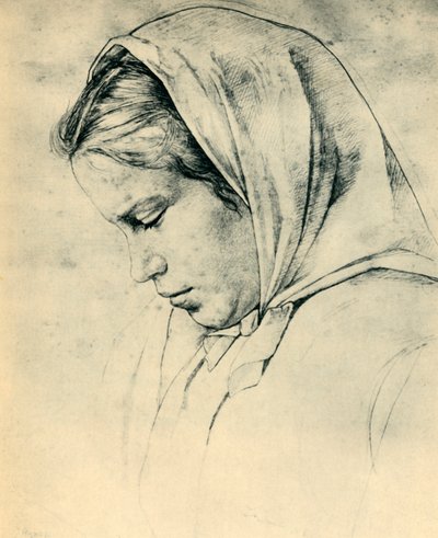 أخت الفنانين أغاثي ، 1866 ، 1943. بواسطة هانز توما