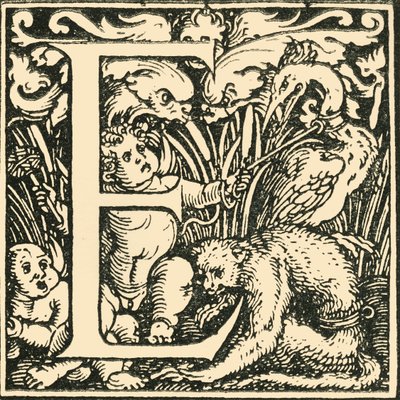 هاء - الأبجدية هانز ويديتز ، c1520-1521 ، 1908. بواسطة هانز ويديتز