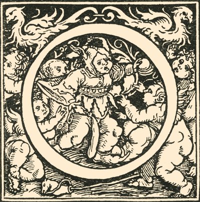 O - الأبجدية بقلم هانز ويديتز ، c1520-1521 ، 1908. بواسطة هانز ويديتز