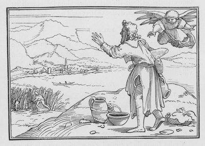 حبقوق يشكو من إثم الأرض ، حبقوق 1 ، 2 بواسطة هانز بعد هولبين الأصغر