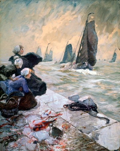 زوجة الصيادين ، 1896. بواسطة هانز فون بارتلز