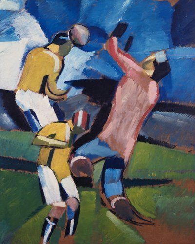 Football, soccer players بواسطة هارالد جيرسينج