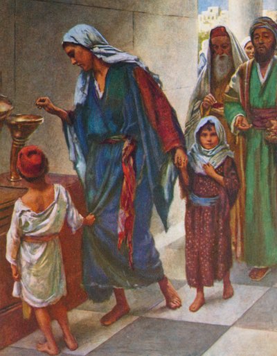 هدية امرأة فقيرة، مارك بواسطة هارولد كبينج