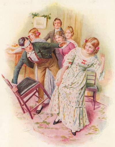 رسم توضيحي لكارول عيد الميلاد من تأليف تشارلز ديكنز (لون ليثو) بواسطة هارولد كبينج