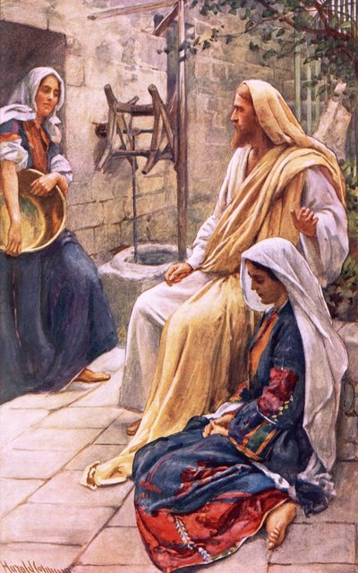 Martha and Mary بواسطة هارولد كبينج