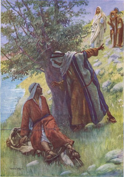 استدعاء ناثانيل ، توضيح من الصور التي تعلم سلسلة التاج ، 1920 بواسطة هارولد كبينج