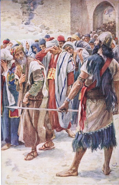 أسرى بابل ، توضيح من الصور التي تعلم سلسلة التاج ، 1920 بواسطة هارولد كبينج