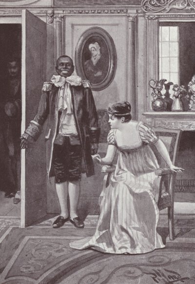 رسم توضيحي لـ Vanity Fair بواسطة William Makepeace Thackeray (litho) بواسطة هارولد هيوم بيفارد