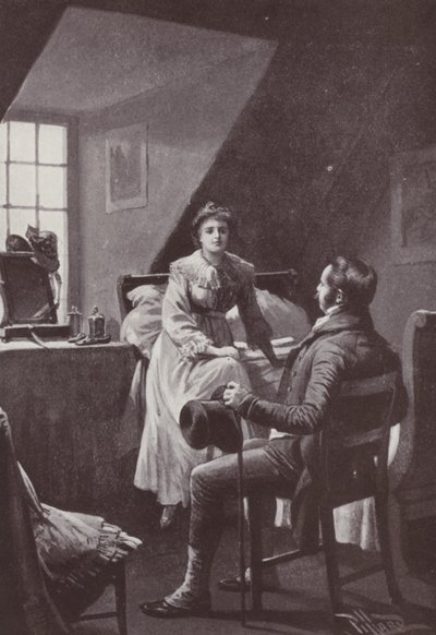 رسم توضيحي لـ Vanity Fair بواسطة William Makepeace Thackeray (litho) بواسطة هارولد هيوم بيفارد