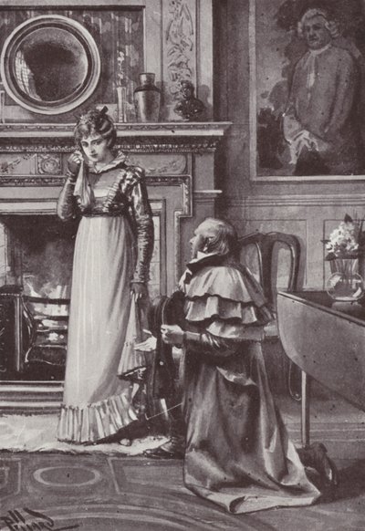 رسم توضيحي لـ Vanity Fair بواسطة William Makepeace Thackeray (litho) بواسطة هارولد هيوم بيفارد