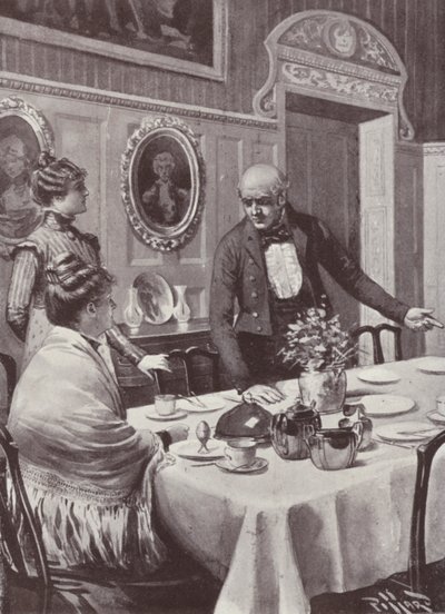 رسم توضيحي لـ Vanity Fair بواسطة William Makepeace Thackeray (litho) بواسطة هارولد هيوم بيفارد
