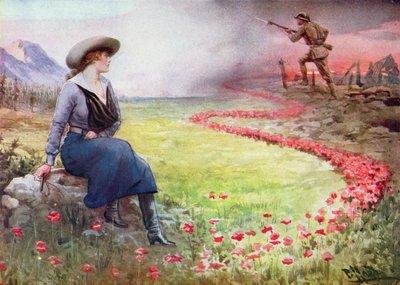 The Thin Red Line (colour litho) بواسطة هارولد هيوم بيفارد