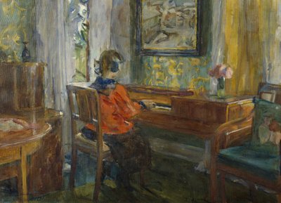 في البيانو الجدات بواسطة Harriet Backer
