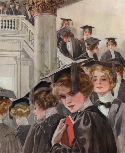 تعليم ليبرالي (طباعة حجرية ملونة) بواسطة هاريسون فيشر