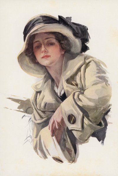 قصيدة الترحيب (طباعة حجرية ملونة) بواسطة هاريسون فيشر