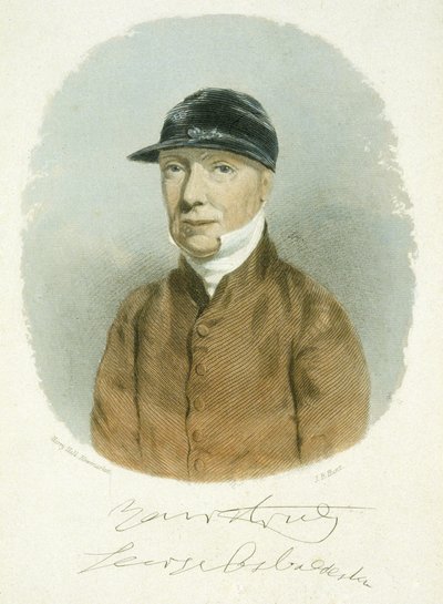 George Osbaldeston (1787-1866) 1866, engraved by J.B. Hunt (coloured aquatint) بواسطة هاري (بعد) هول