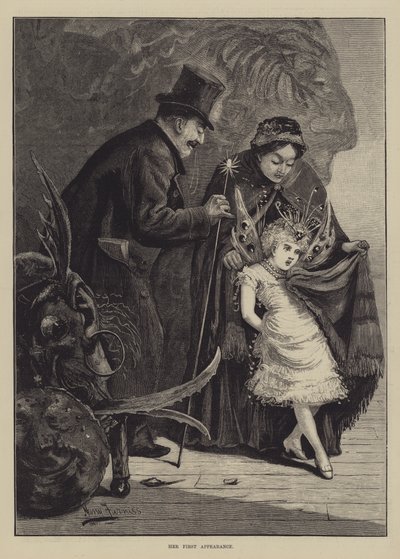 ظهورها الأول بواسطة Harry Furniss