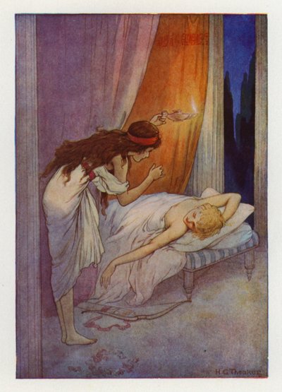 كيوبيد، كليب (ليثو ملون) بواسطة هاري جورج ثيكر