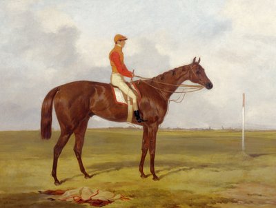 صورة القوزاق ، الفائز في ديربي 1847 مع S. Templeman Up ، 1847 بواسطة هاري هول