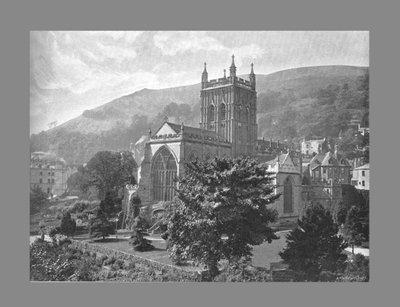 كنيسة Priory ، Great Malvern ، c1900 بواسطة هارفي بارتون