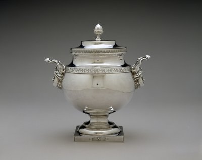 وعاء السكر ، ج. 1810-1835 (فضي) بواسطة هارفي لويس
