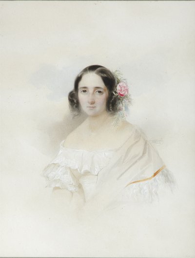 بورتريه آنا Alexeevna Olenina 1808-1888 ، 1839 بواسطة هاو