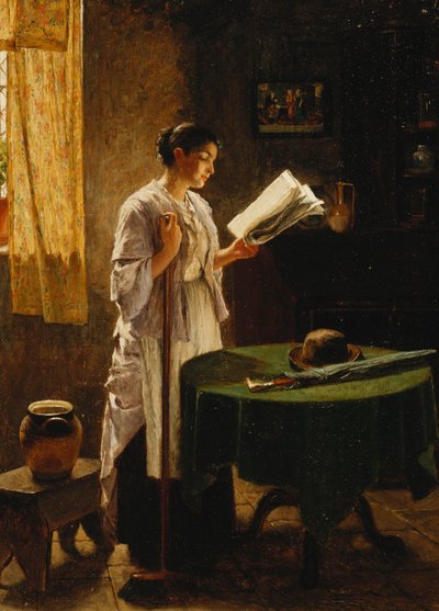 ورقة الصباح ، 1869 بواسطة هاينز كينغ