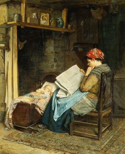 ورقة الصباح ، 1878 بواسطة هاينز كينغ