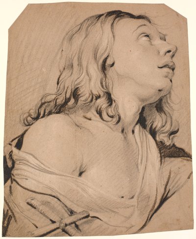 التائب المجدلية ، تمثال نصفي يمينًا بواسطة Heinrich Dittmers